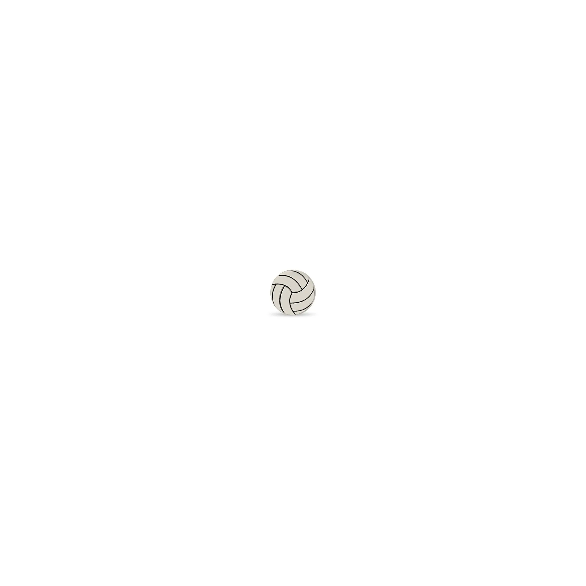 14k Itty Bitty Volleyball Stud