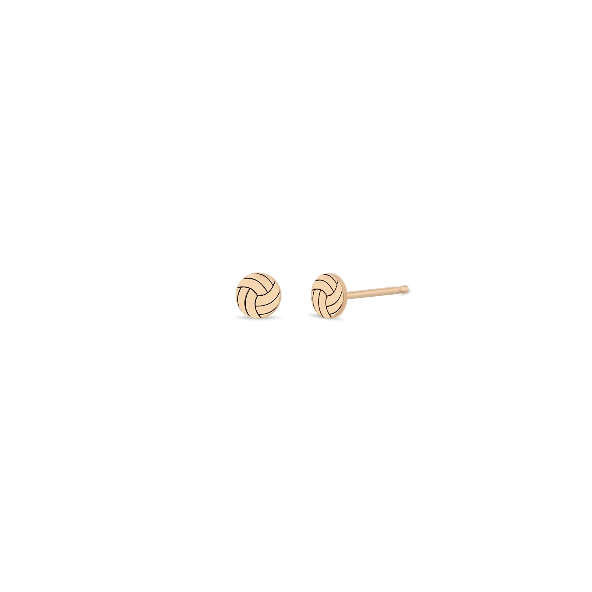 14k Itty Bitty Volleyball Stud