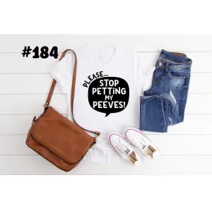 #184 Stop Petting My Peeves