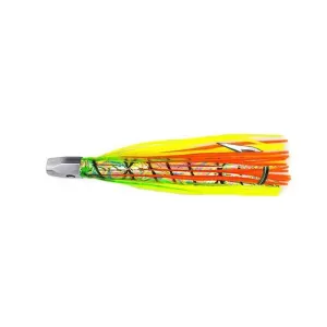 1PC Deep-sea Seawater Fishing lure 21cm110g Copper Head Octopus Squid Skirt Bait Big Game Drag Fishing Marlin Tuna Trolling Lure