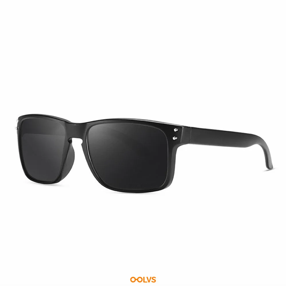 3 Pairs OOLVS Men Women Fashion Outdoor Sports Cycling Sunglasses Polycarbonate Full-rim Frame UV400 Polarized Lens OS9210B