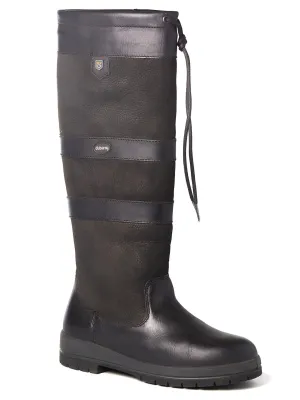 30% DUBARRY Galway Waterproof Leather Country Boots - Black UK 7 (EU 41)