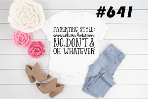 #641 Parenting Style