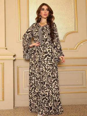 Abaya Printed Skirt