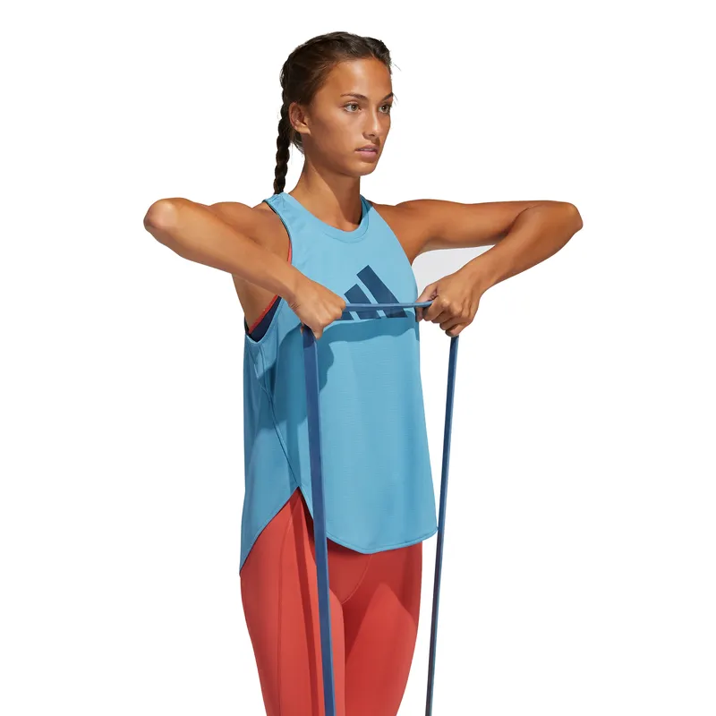 Adidas Womens 3 Bar Logo Tank Top