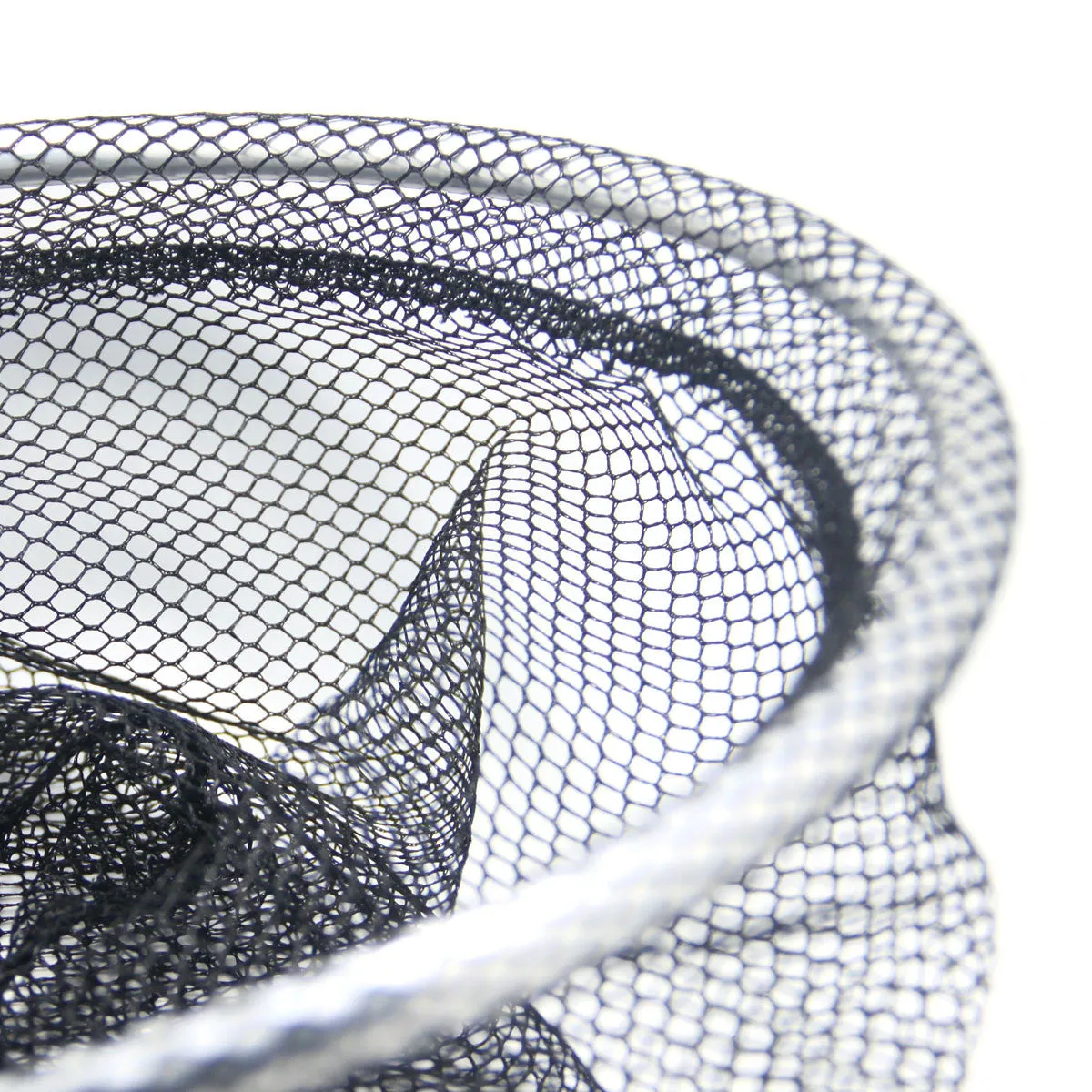Aluminum Landing Nets Catch and Release Net Fish Saver Nylon Mesh for Fishing