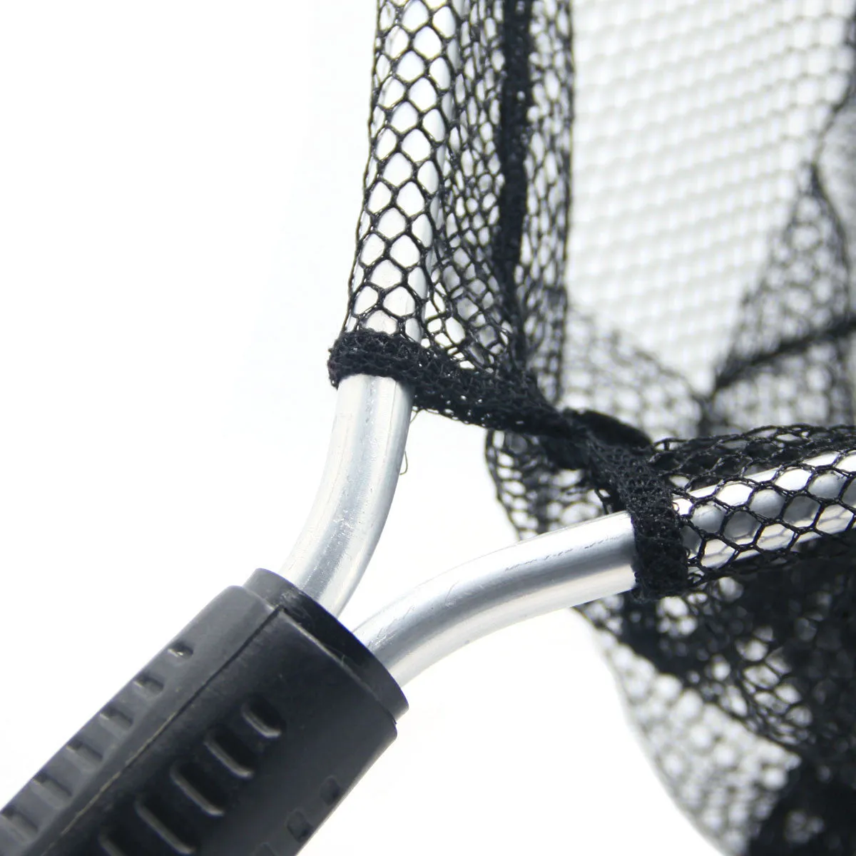 Aluminum Landing Nets Catch and Release Net Fish Saver Nylon Mesh for Fishing