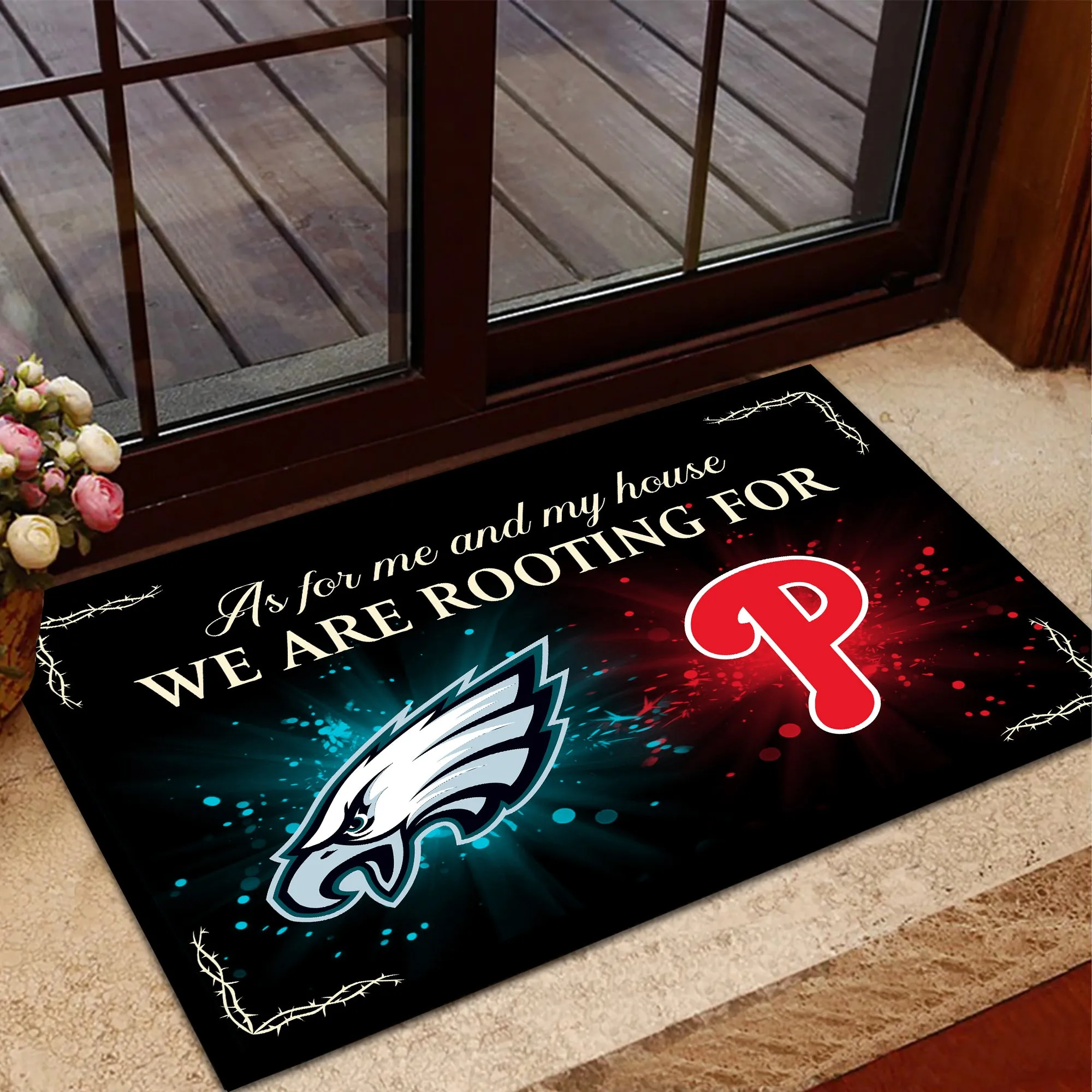 As For Me And My House - Anti Slip Indoor Doormat - EGPL