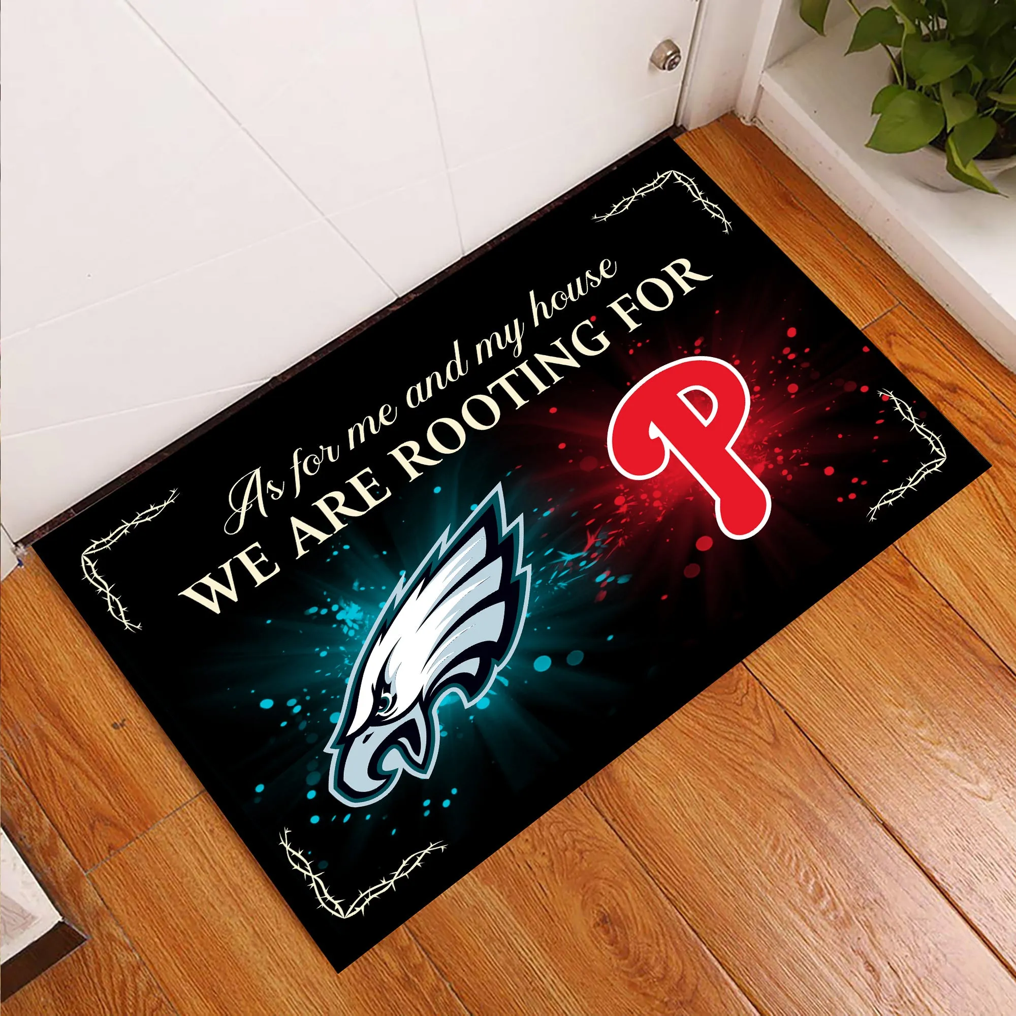 As For Me And My House - Anti Slip Indoor Doormat - EGPL