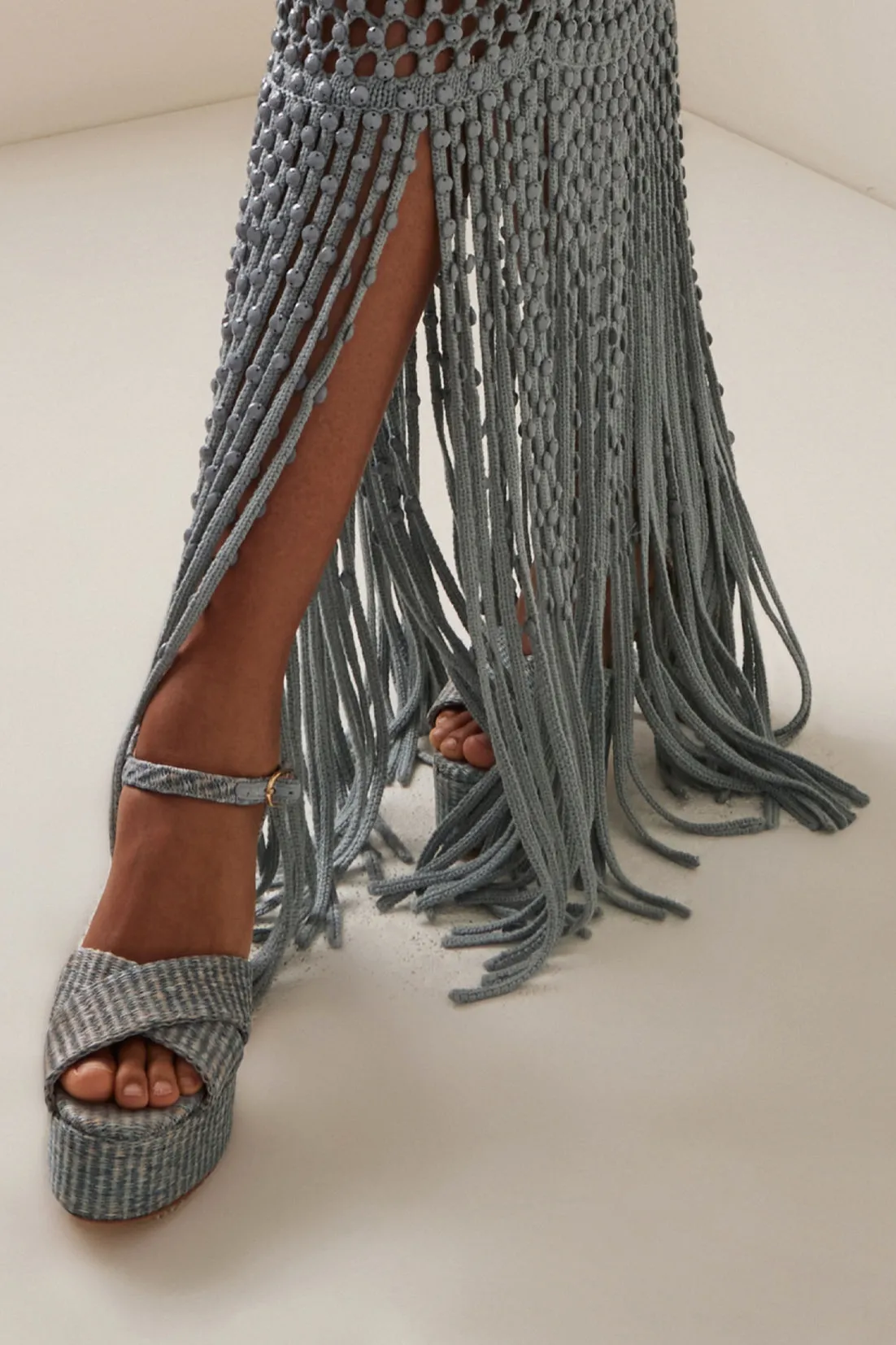 Bella Navy Raffia