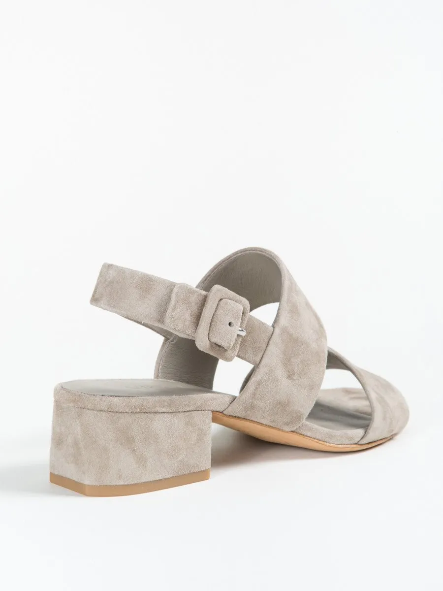 block heel - woodsmoke