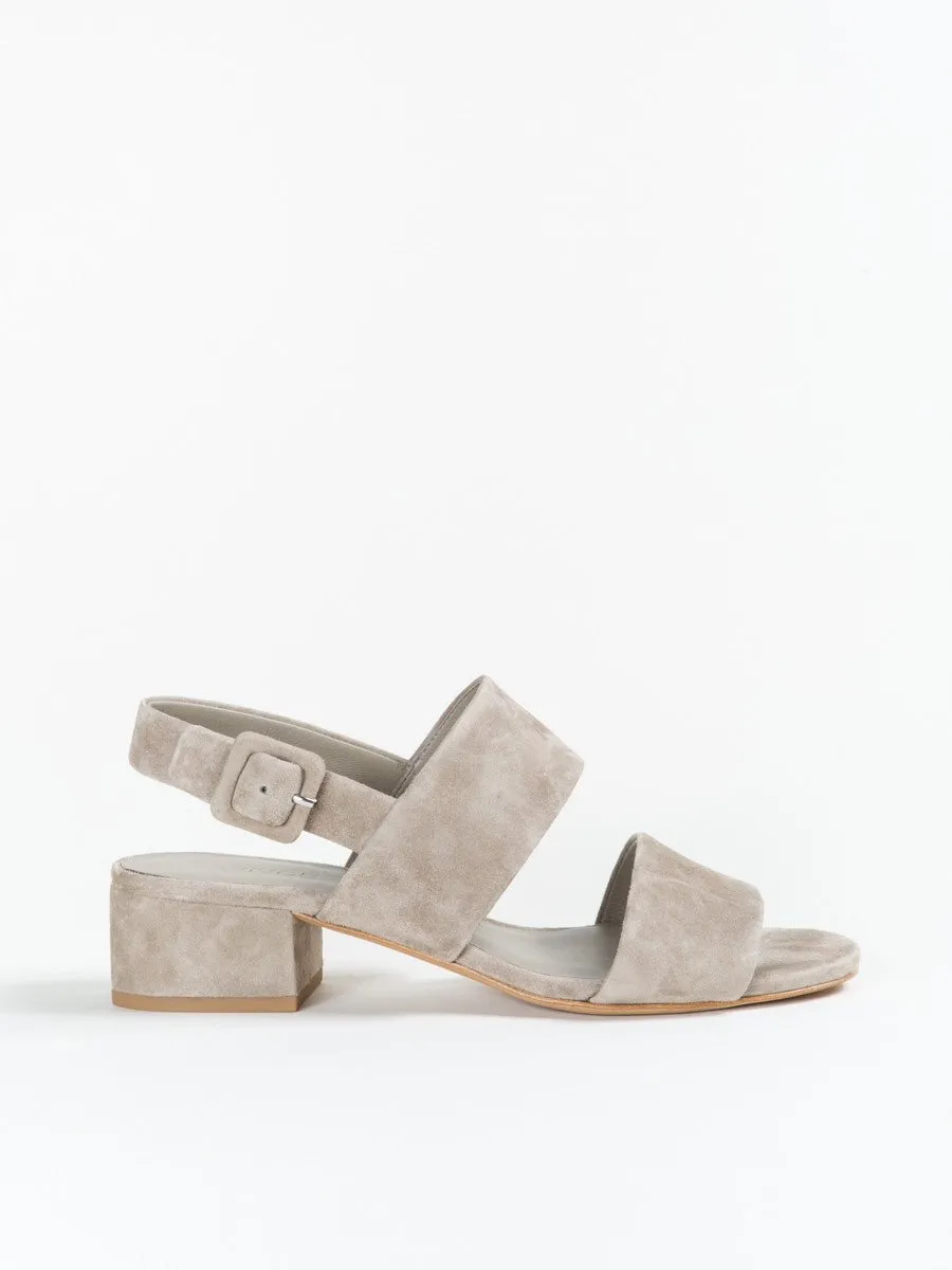 block heel - woodsmoke