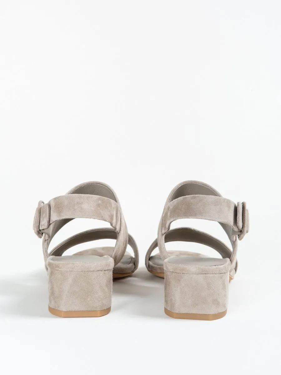 block heel - woodsmoke