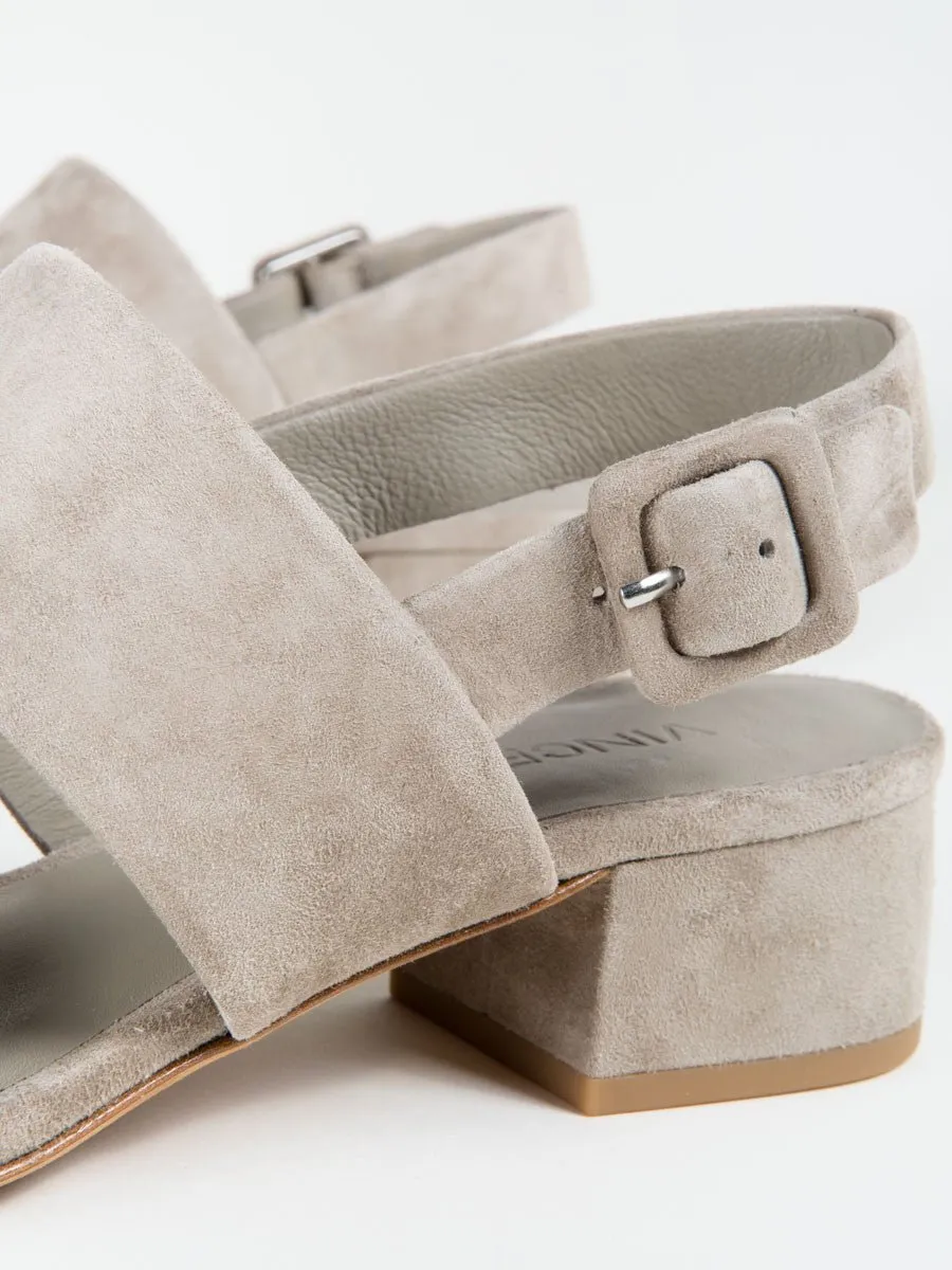block heel - woodsmoke
