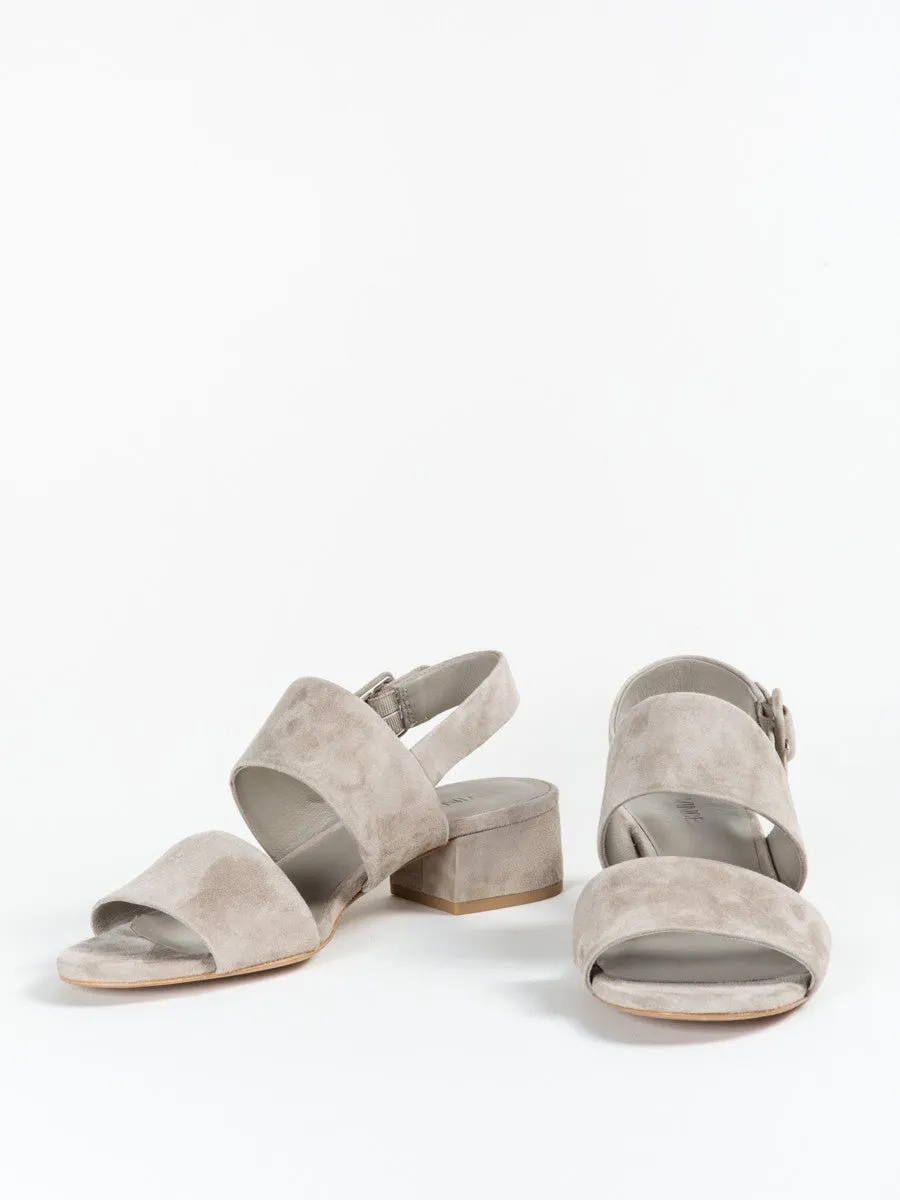 block heel - woodsmoke