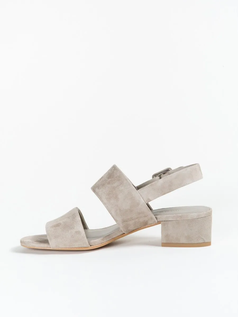 block heel - woodsmoke