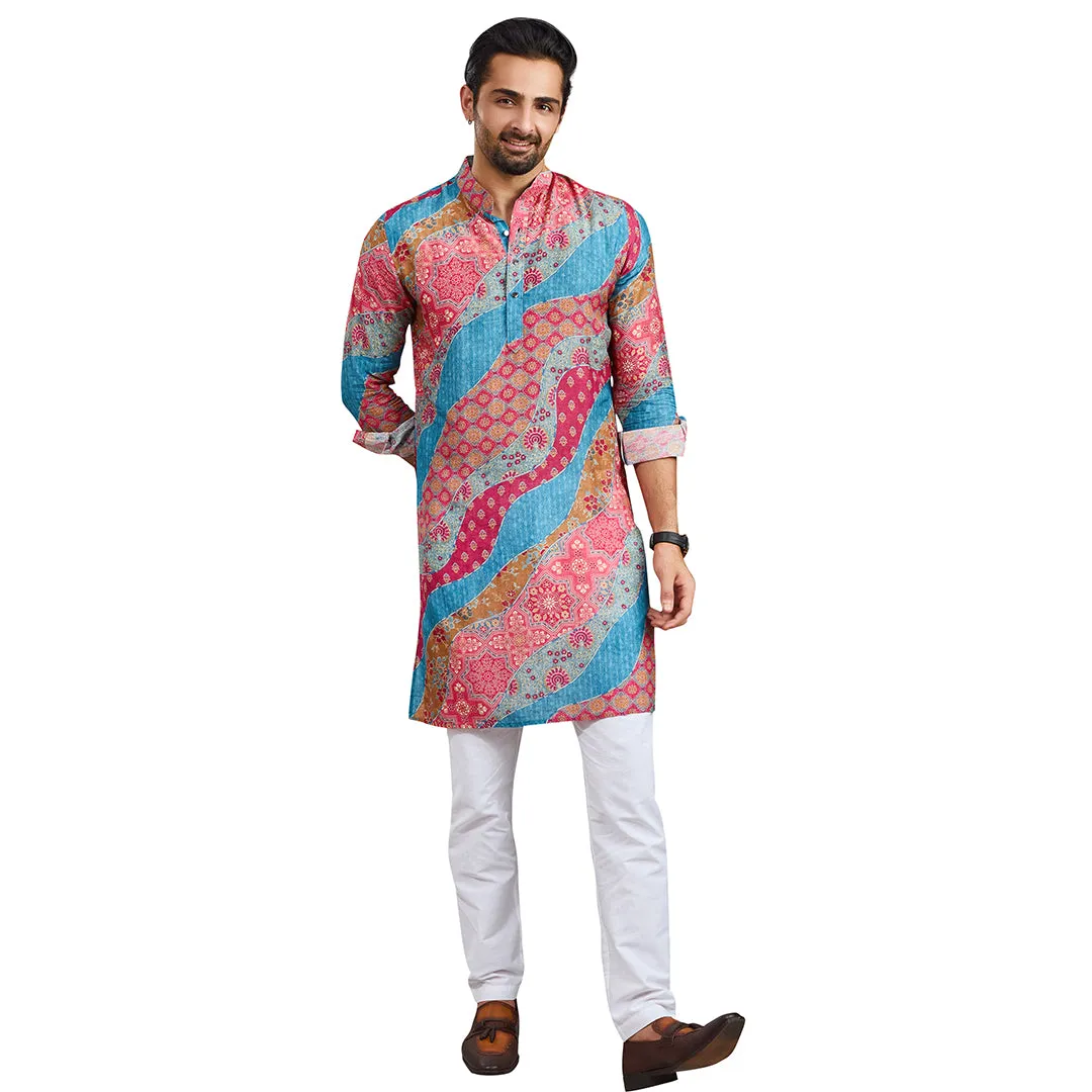 Blushing Pink Petal  Kurta