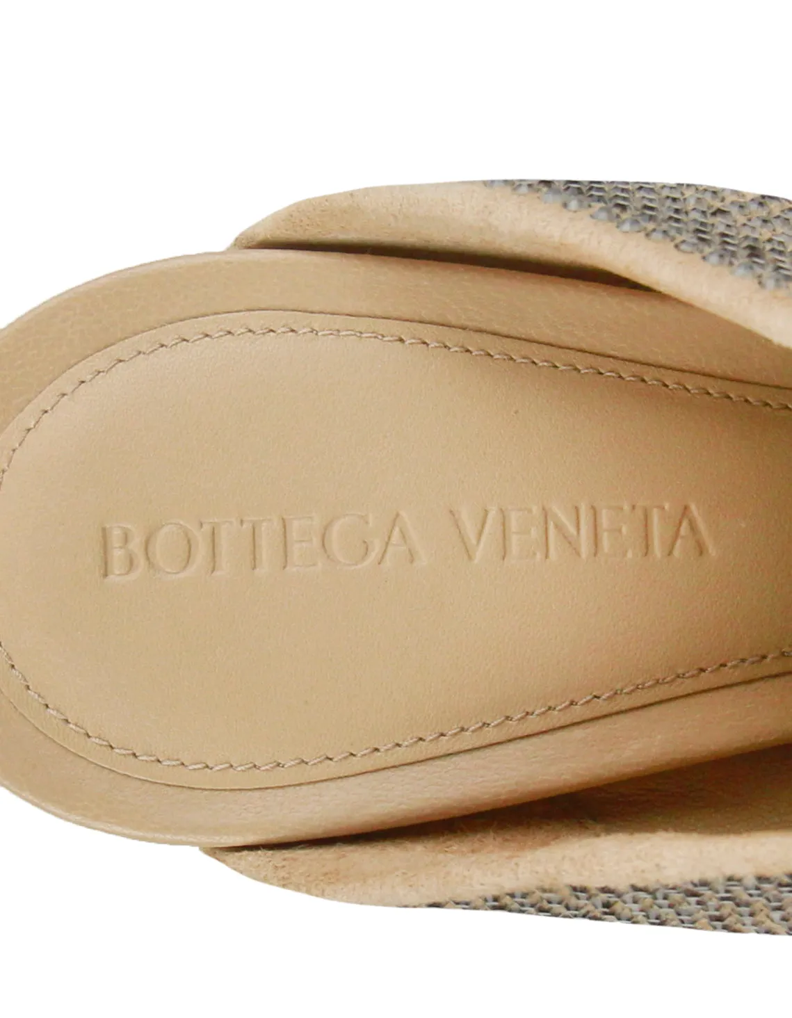 Bottega Maple Crystal Embellished Courtney Mules sz 39