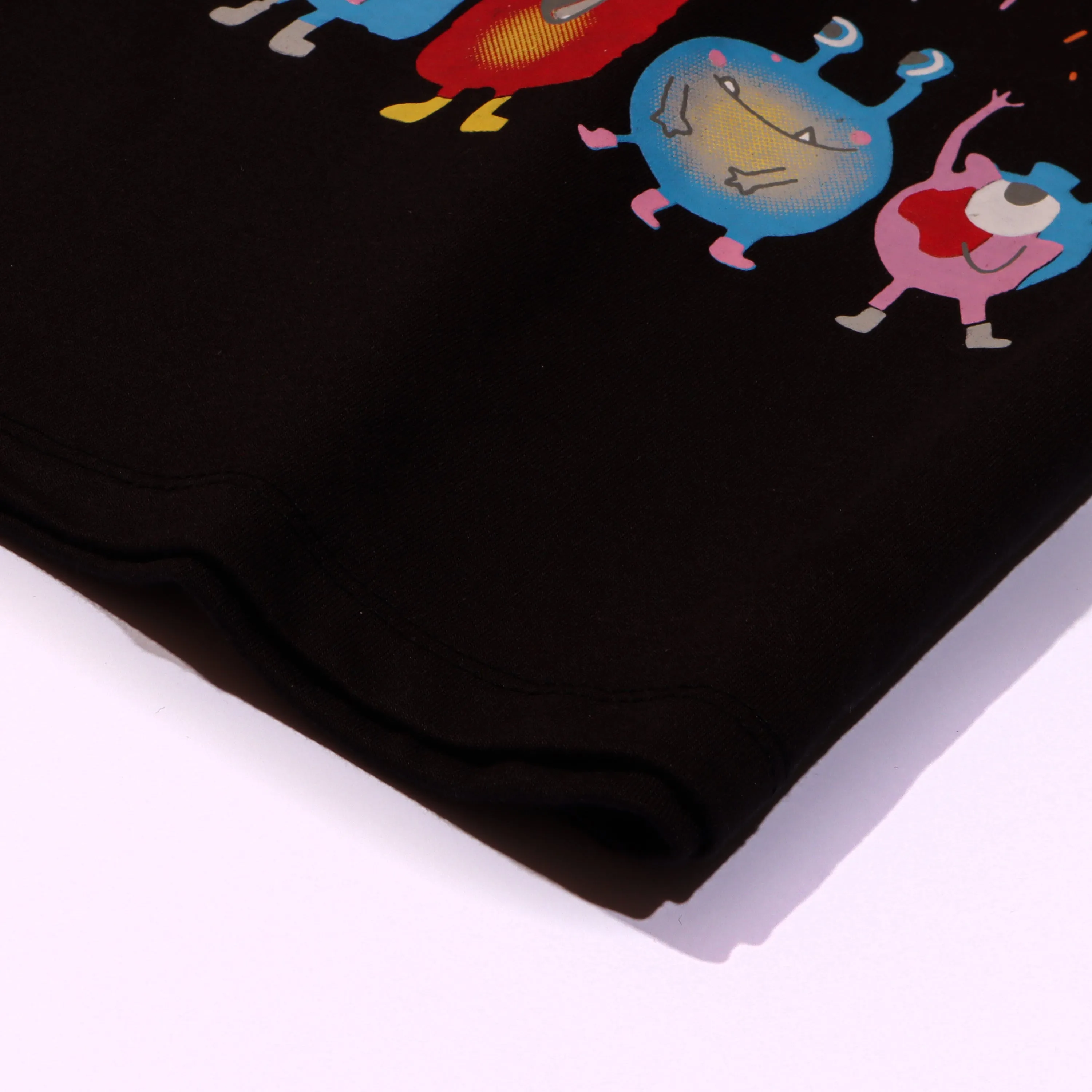 Boys Half Sleeves-Printed T-Shirt (Colour-Ful)