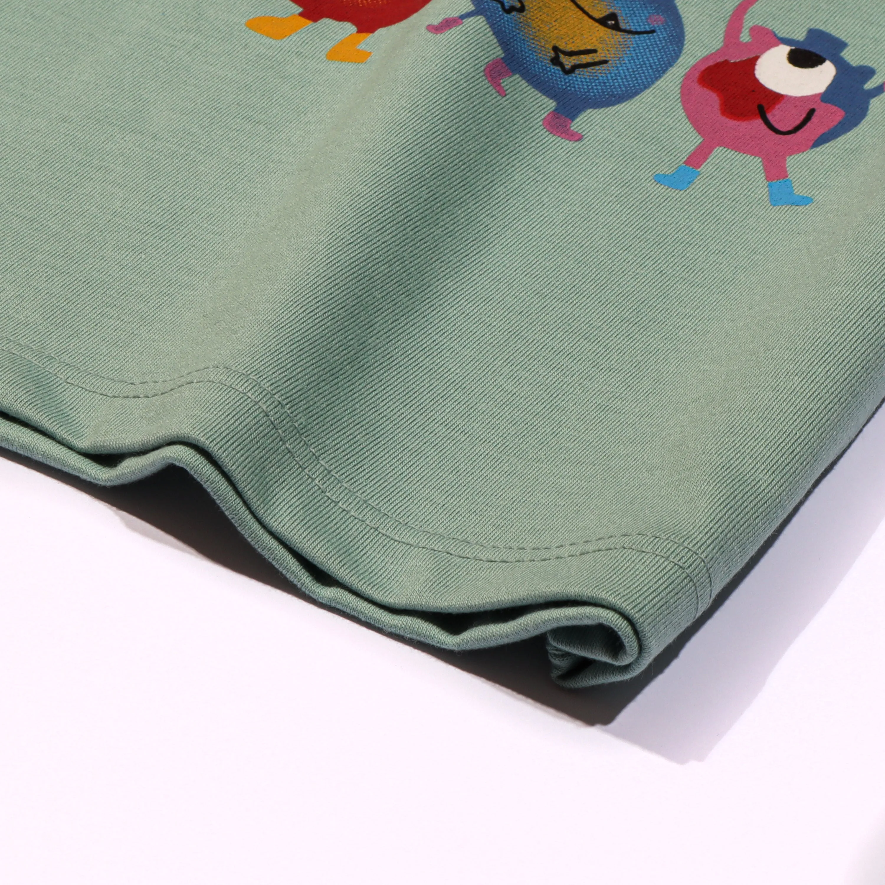 Boys Half Sleeves-Printed T-Shirt (Colour-Ful)