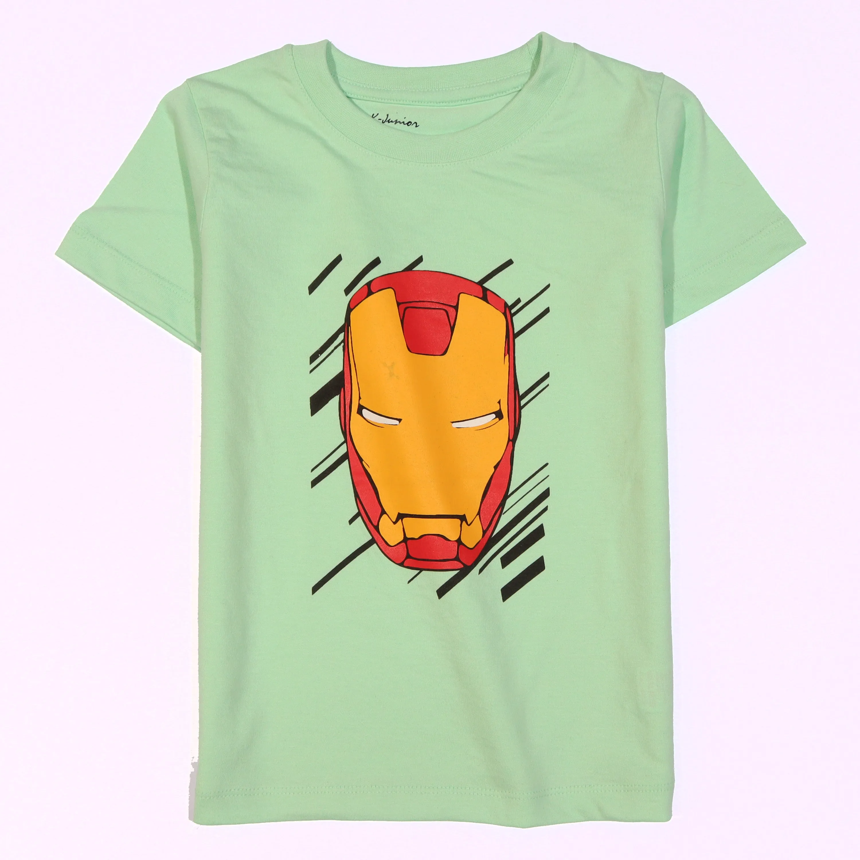 Boys Half Sleeves-Printed T-Shirt (ironman)