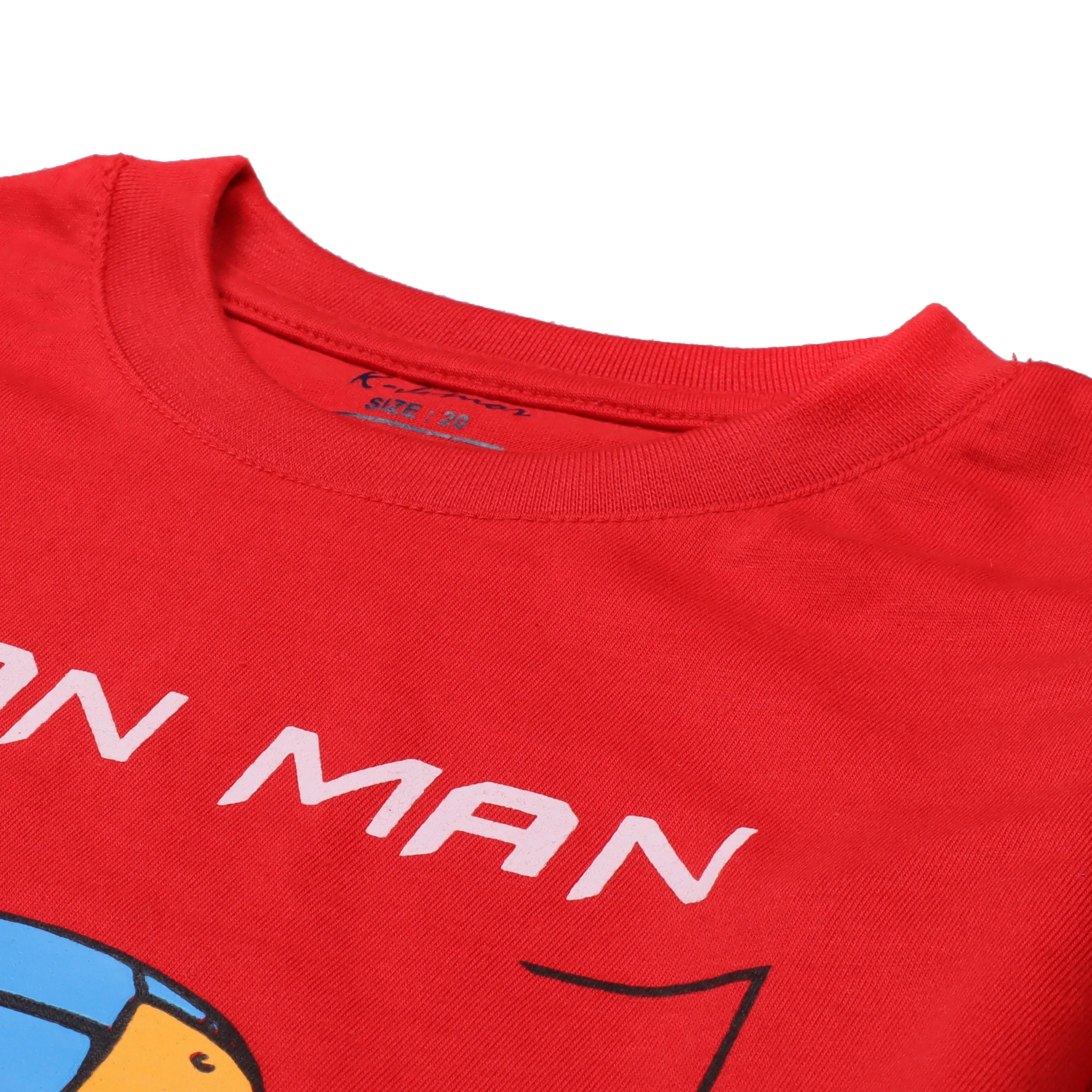 Boys Half Sleeves-Printed T-Shirt (ironman)