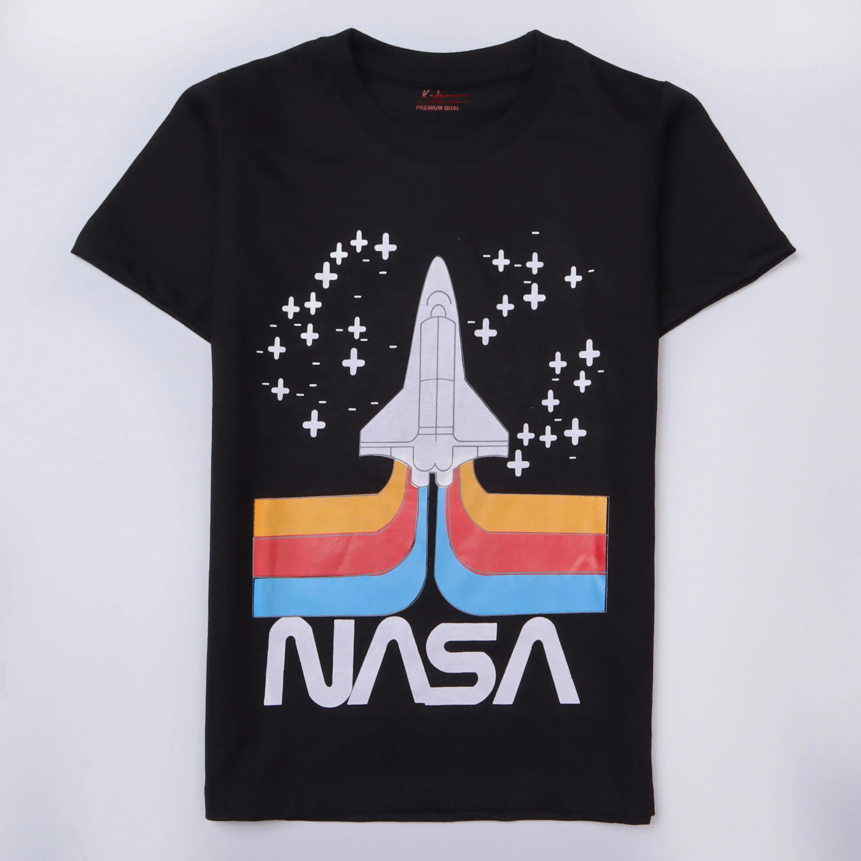 Boys Half Sleeves-Printed T-Shirt (Nasa)
