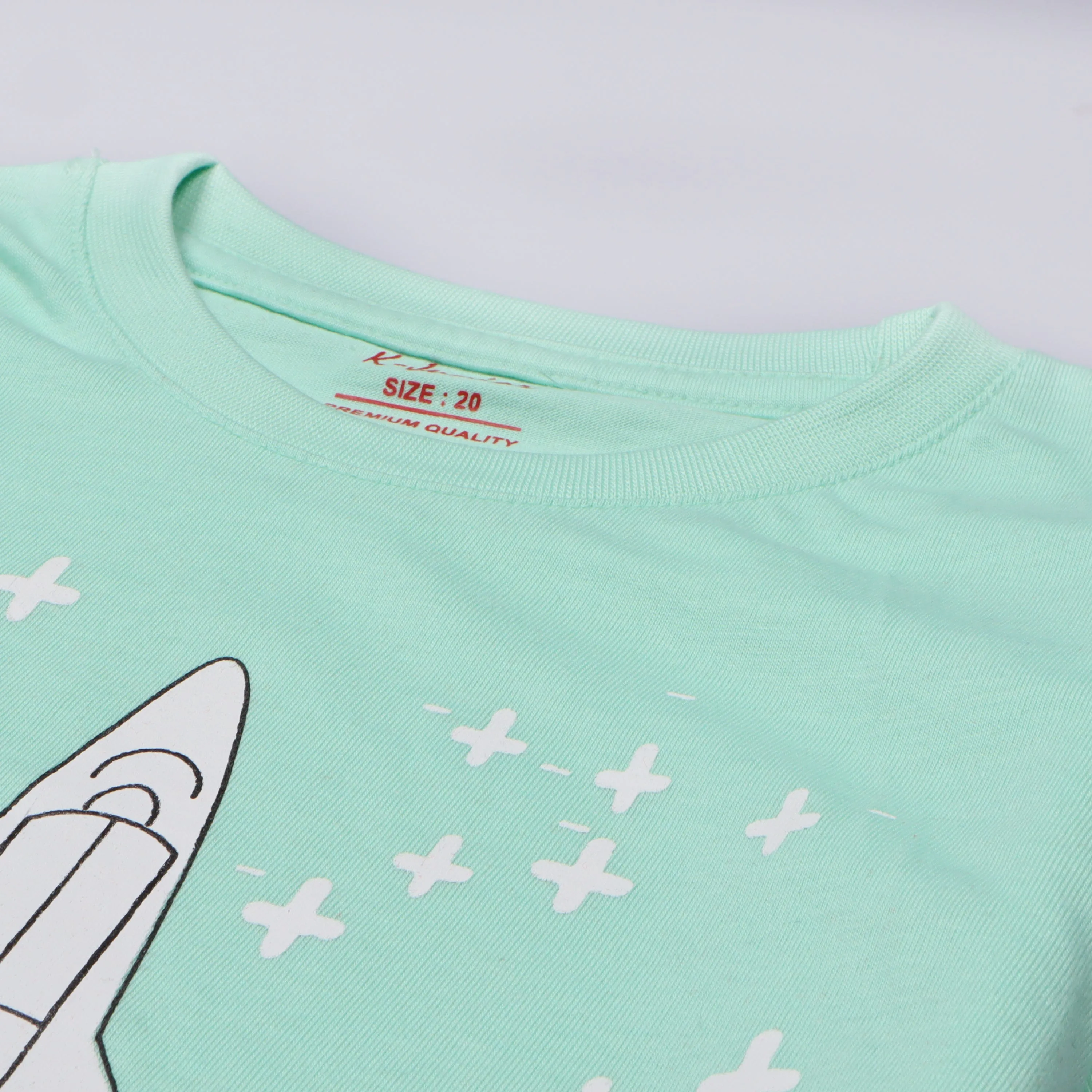 Boys Half Sleeves-Printed T-Shirt (Nasa)