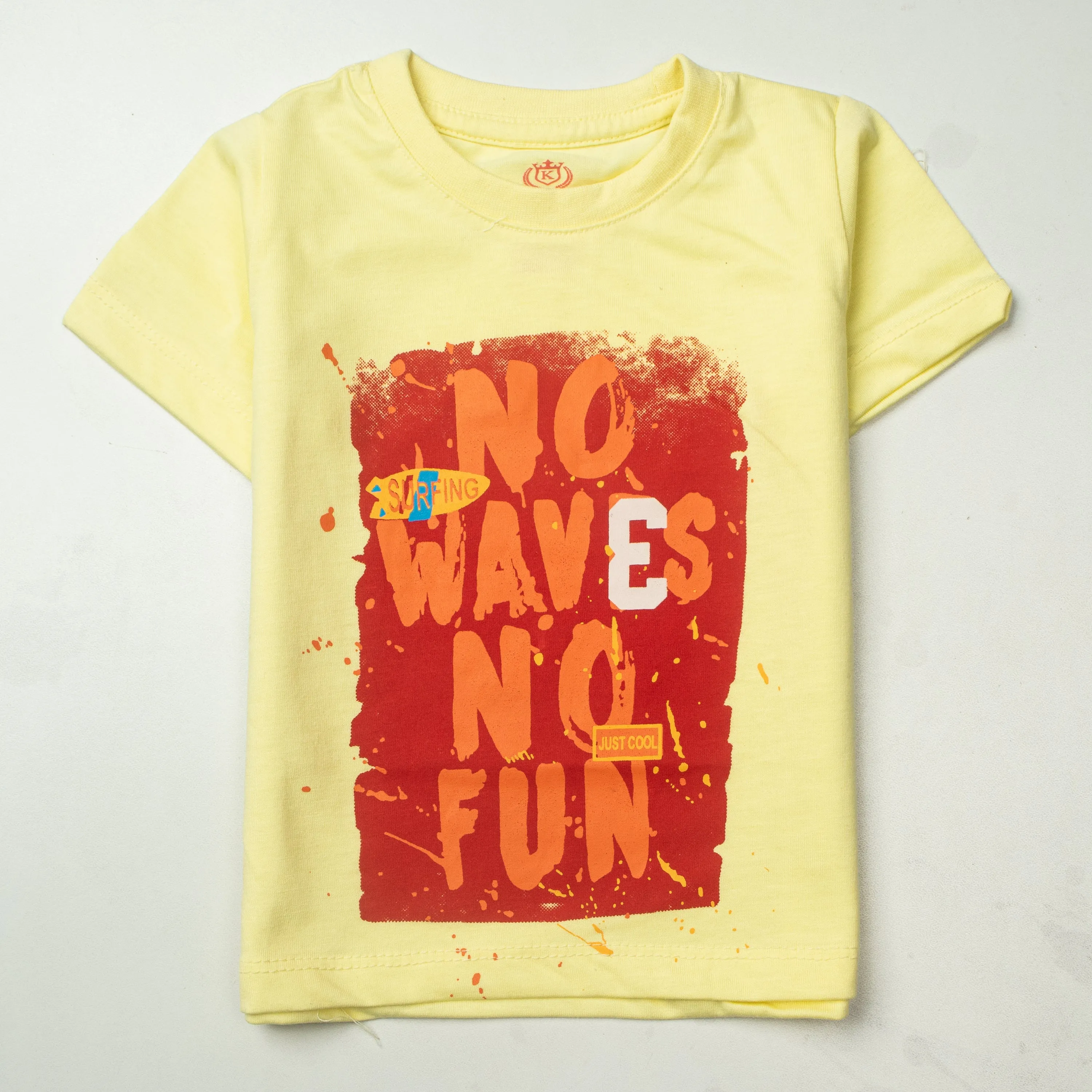 Boys Half Sleeves-Printed T-Shirt (No)