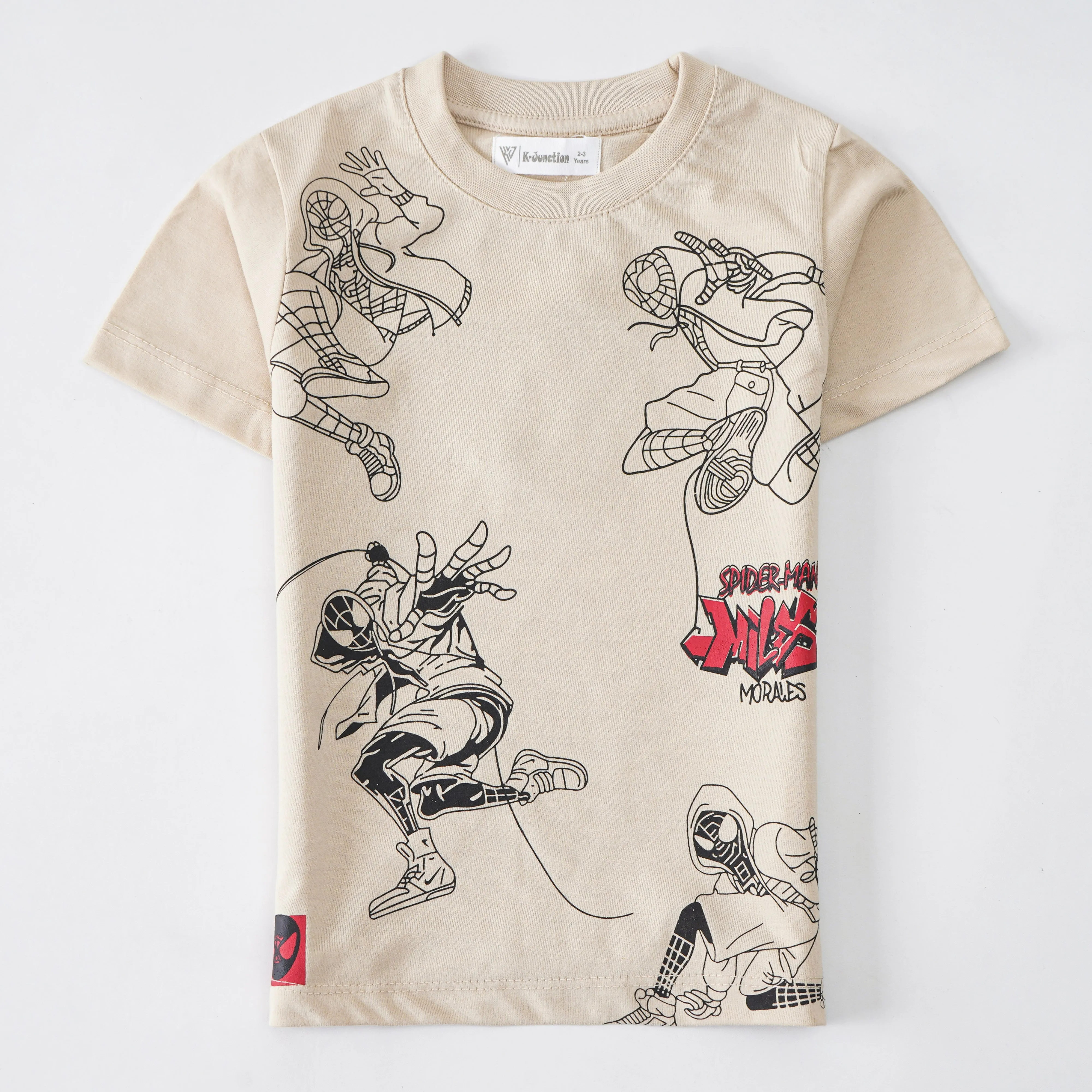 Boys Half Sleeves-Printed T-Shirt