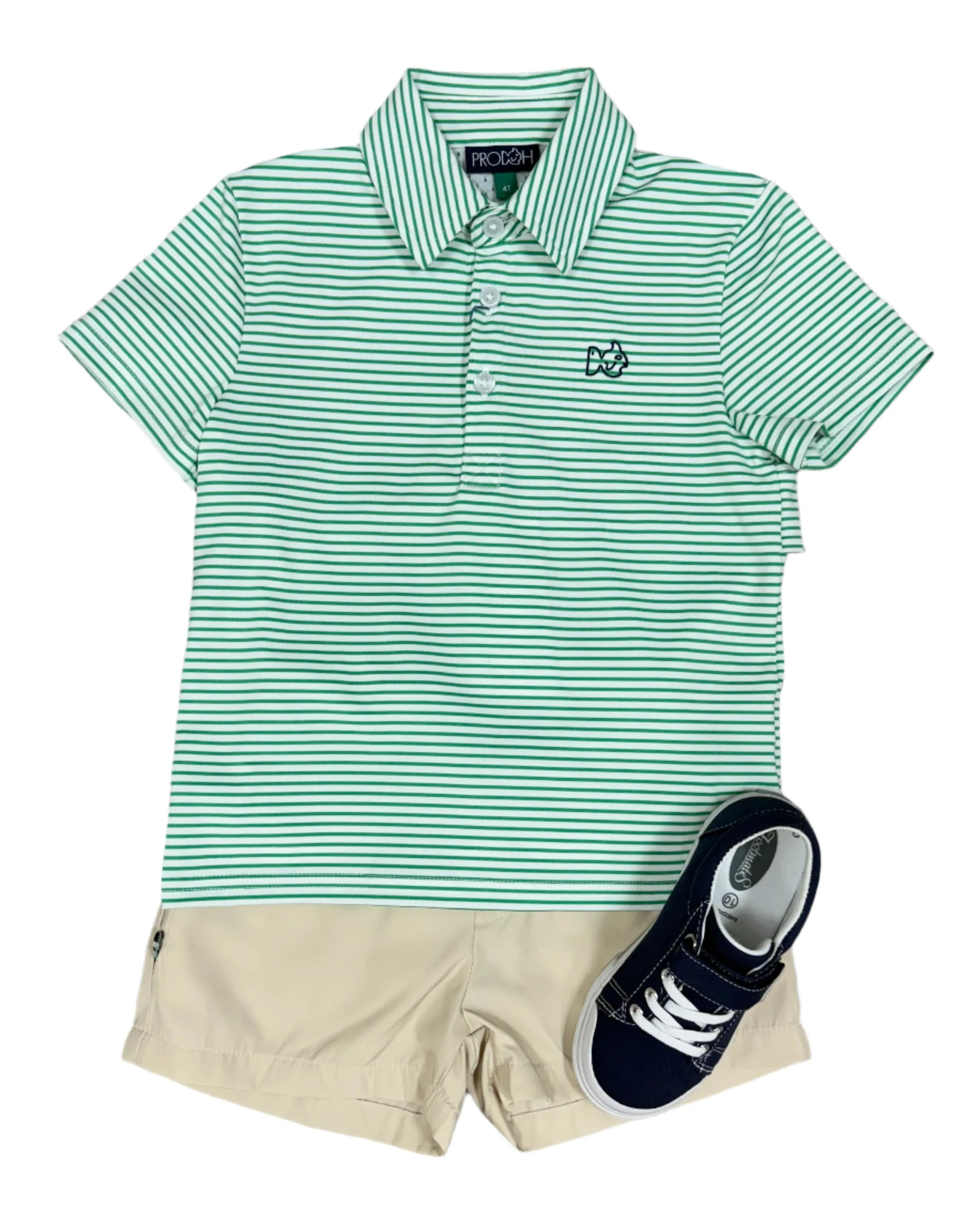 Boy's Original Angler Performance Short - Ancient Scroll