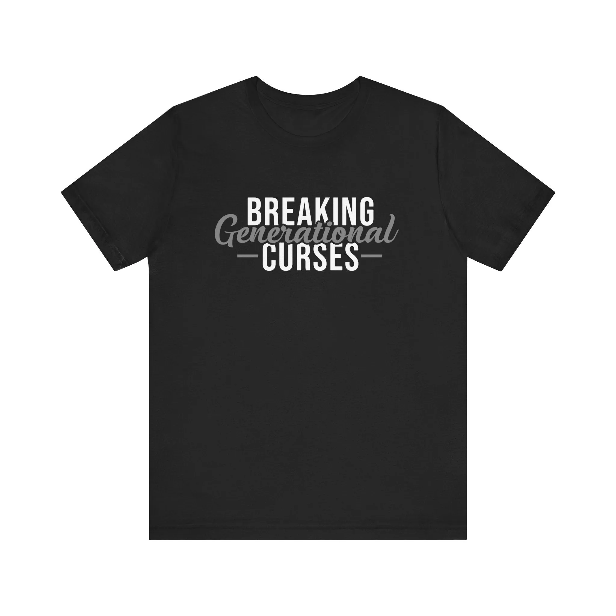 Breaking Generational Curses - Unisex Jersey Tee