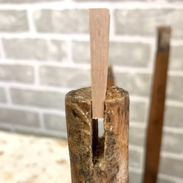 Chair Back Wedges for Wooden Furniture Repair (12 pieces)