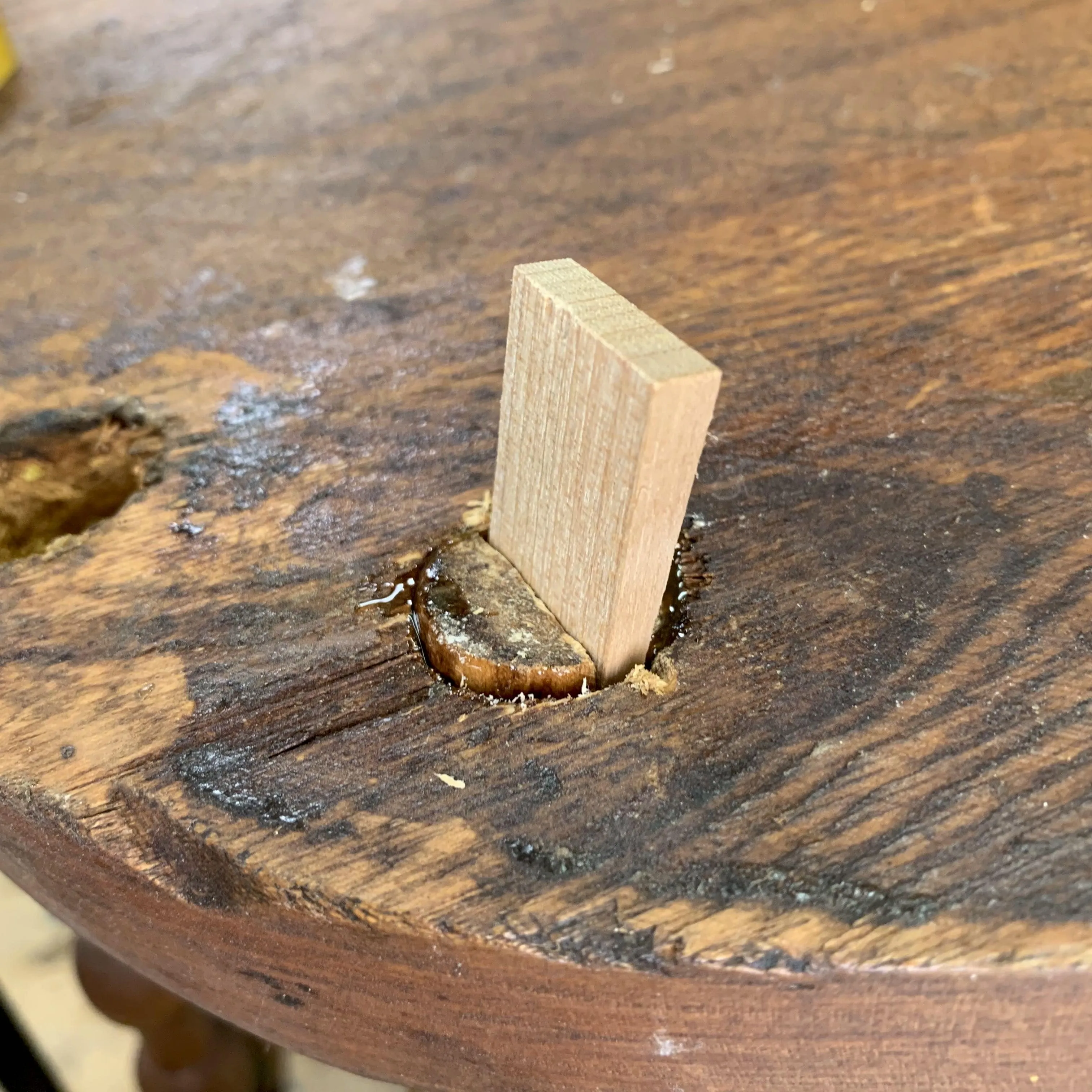 Chair Back Wedges for Wooden Furniture Repair (12 pieces)