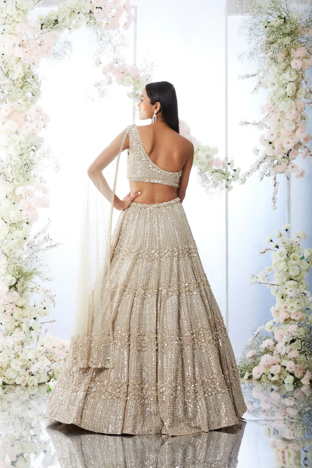 Champgane Sequin Lehenga Set