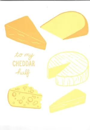 Cheddar Half Relationship Card