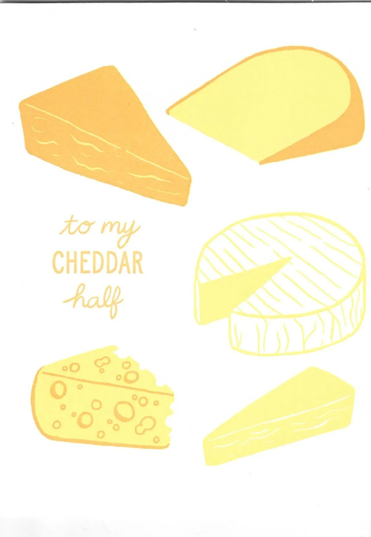 Cheddar Half Relationship Card