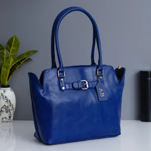 Classy Leather Customized Hand Bag 1.0 - Royal Blue