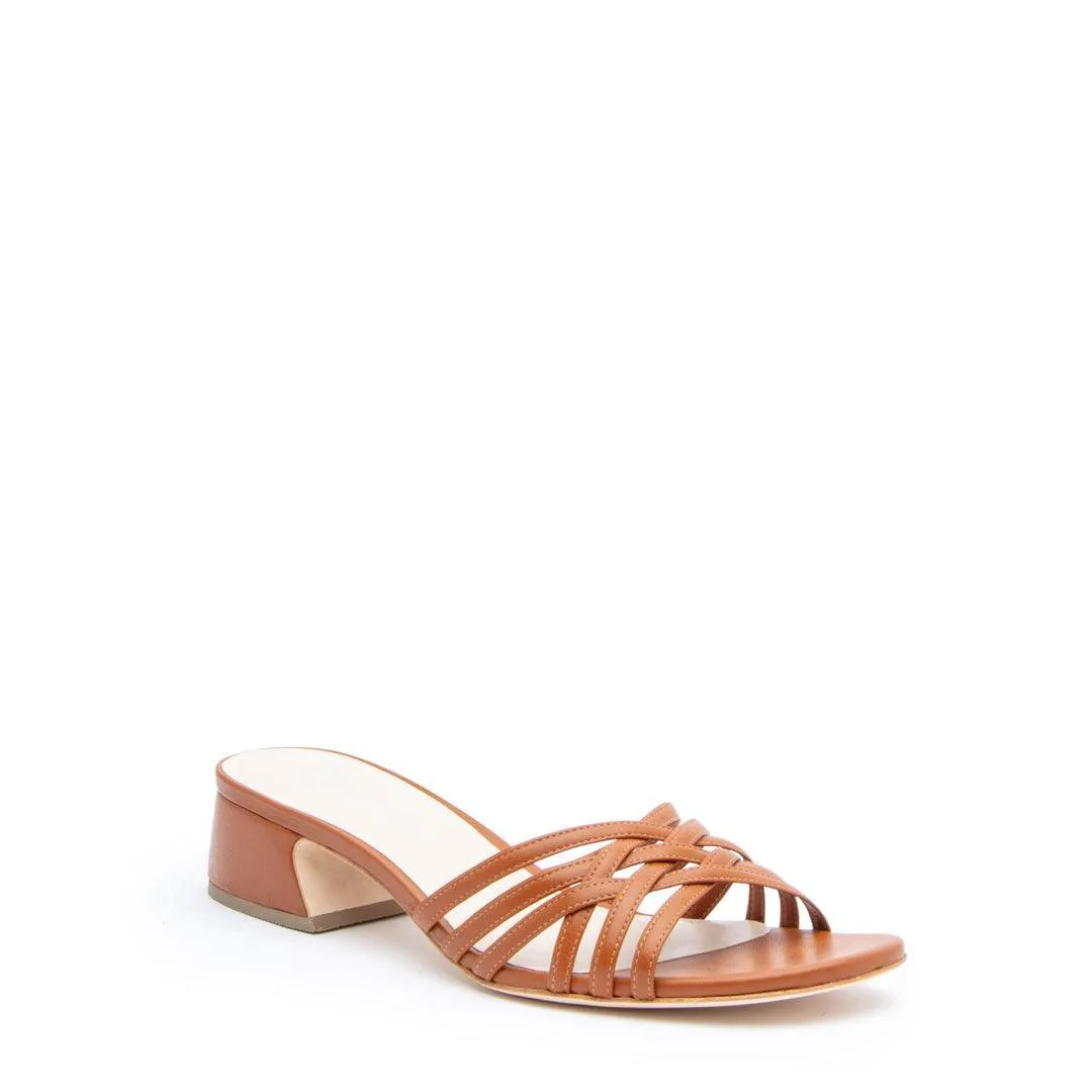 Cognac Bell Sandal