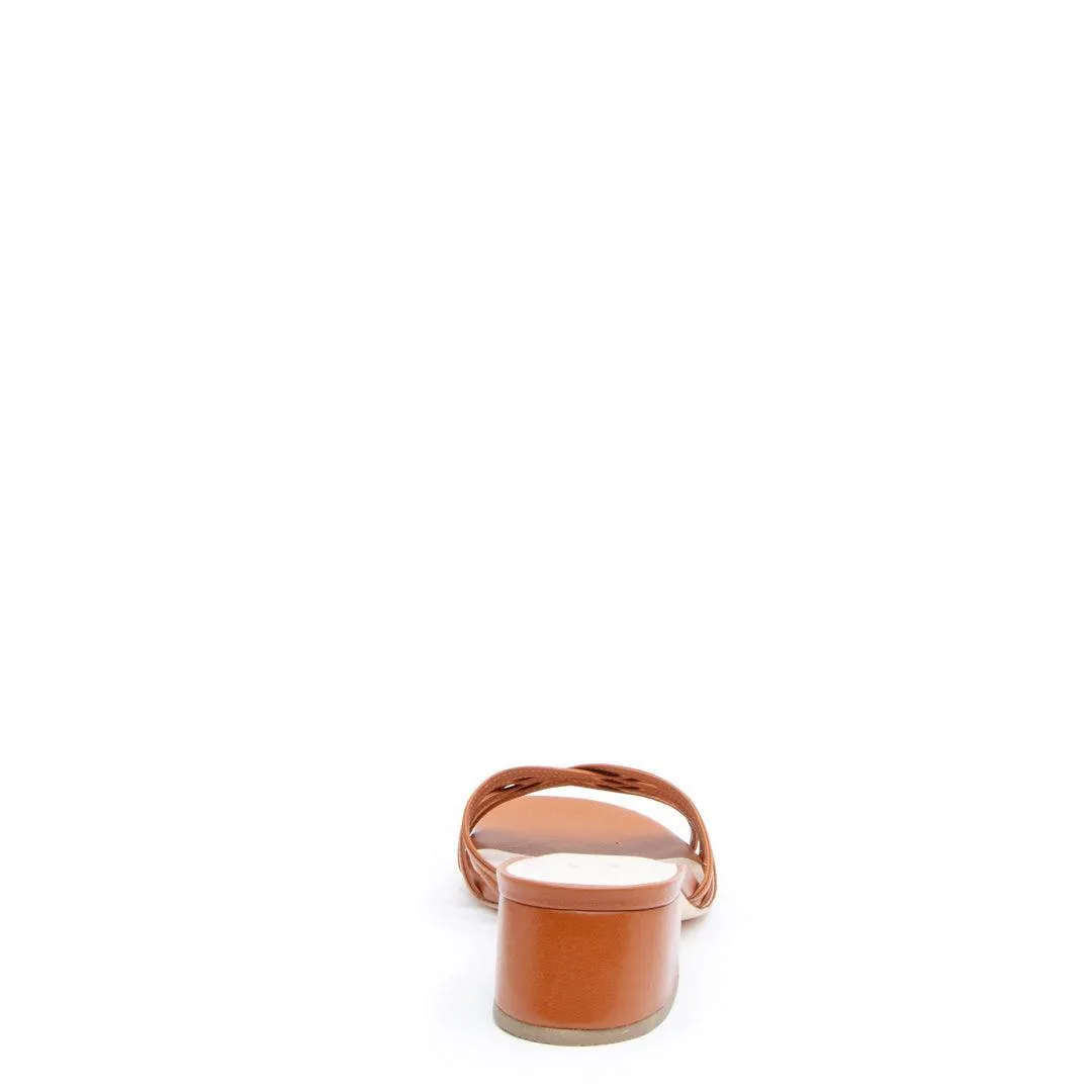 Cognac Bell Sandal