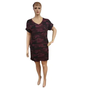 Colored Camouflage Dress