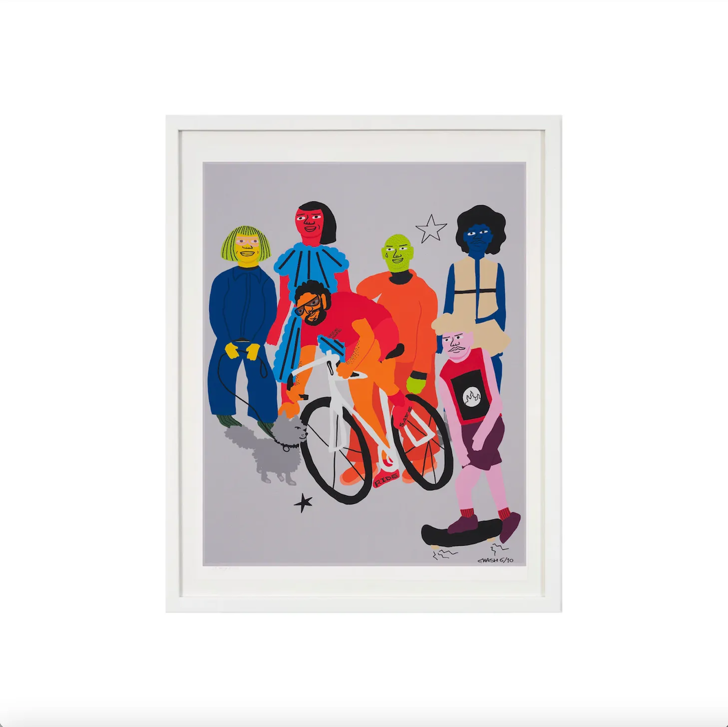 Corey Wash, Tuesdays are for Exercise, 2020; Limited Edition Print