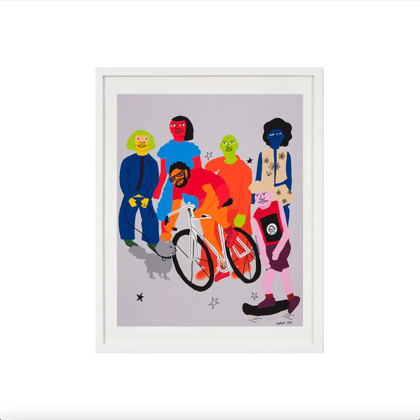 Corey Wash, Tuesdays are for Exercise, 2020; Limited Edition Print