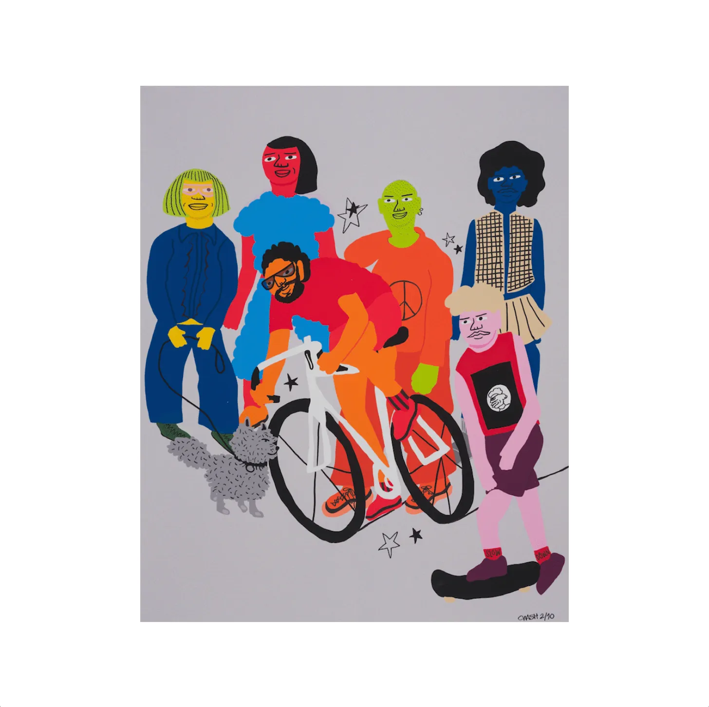 Corey Wash, Tuesdays are for Exercise, 2020; Limited Edition Print