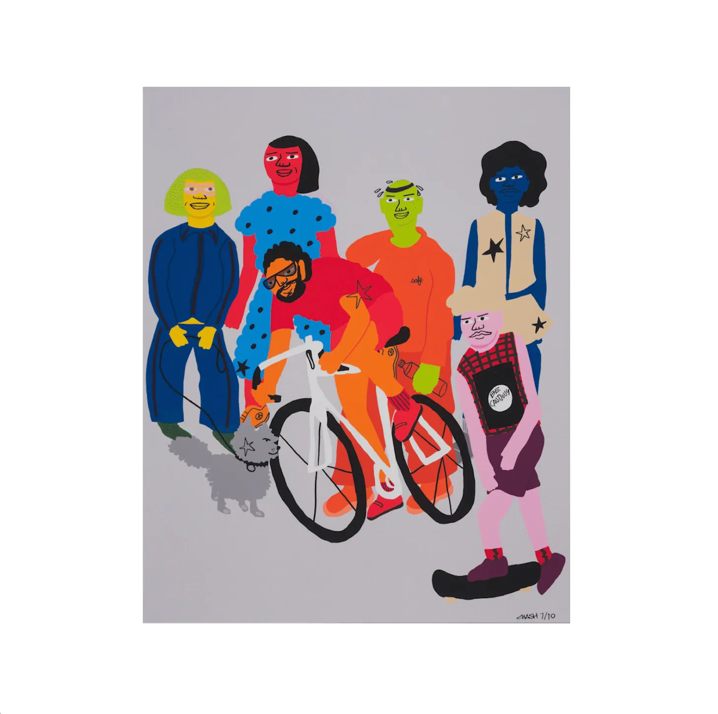 Corey Wash, Tuesdays are for Exercise, 2020; Limited Edition Print