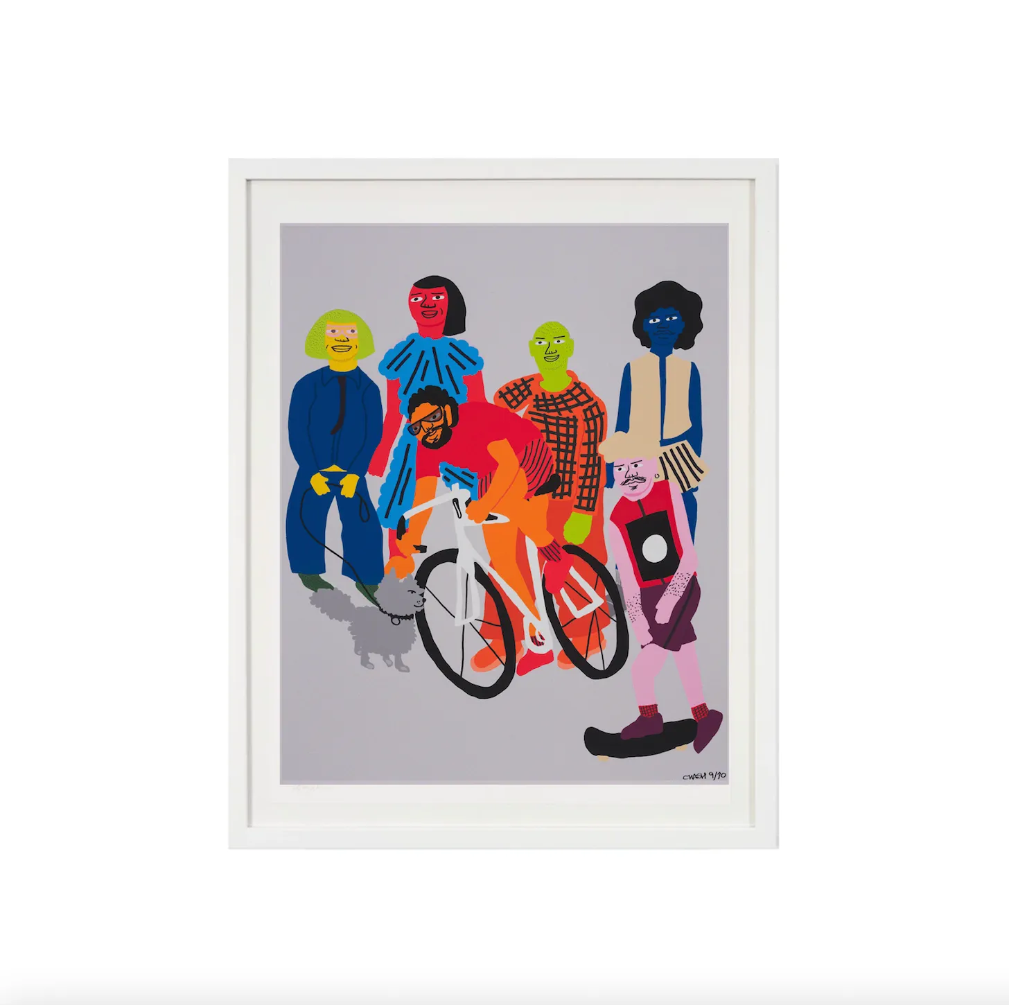 Corey Wash, Tuesdays are for Exercise, 2020; Limited Edition Print