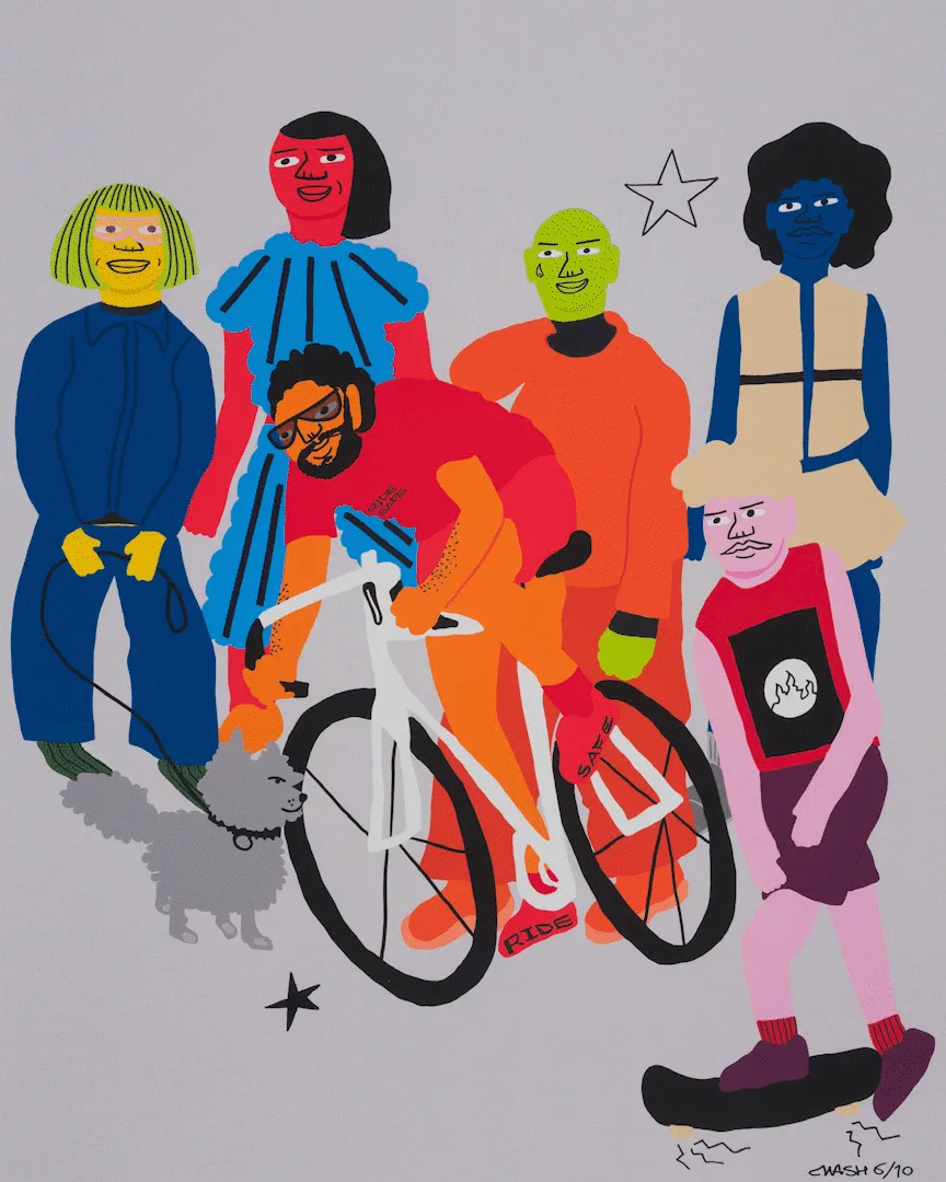 Corey Wash, Tuesdays are for Exercise, 2020; Limited Edition Print