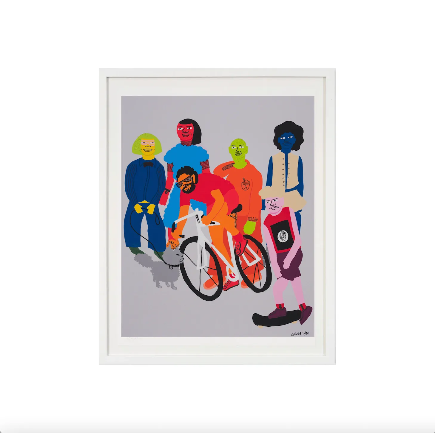 Corey Wash, Tuesdays are for Exercise, 2020; Limited Edition Print