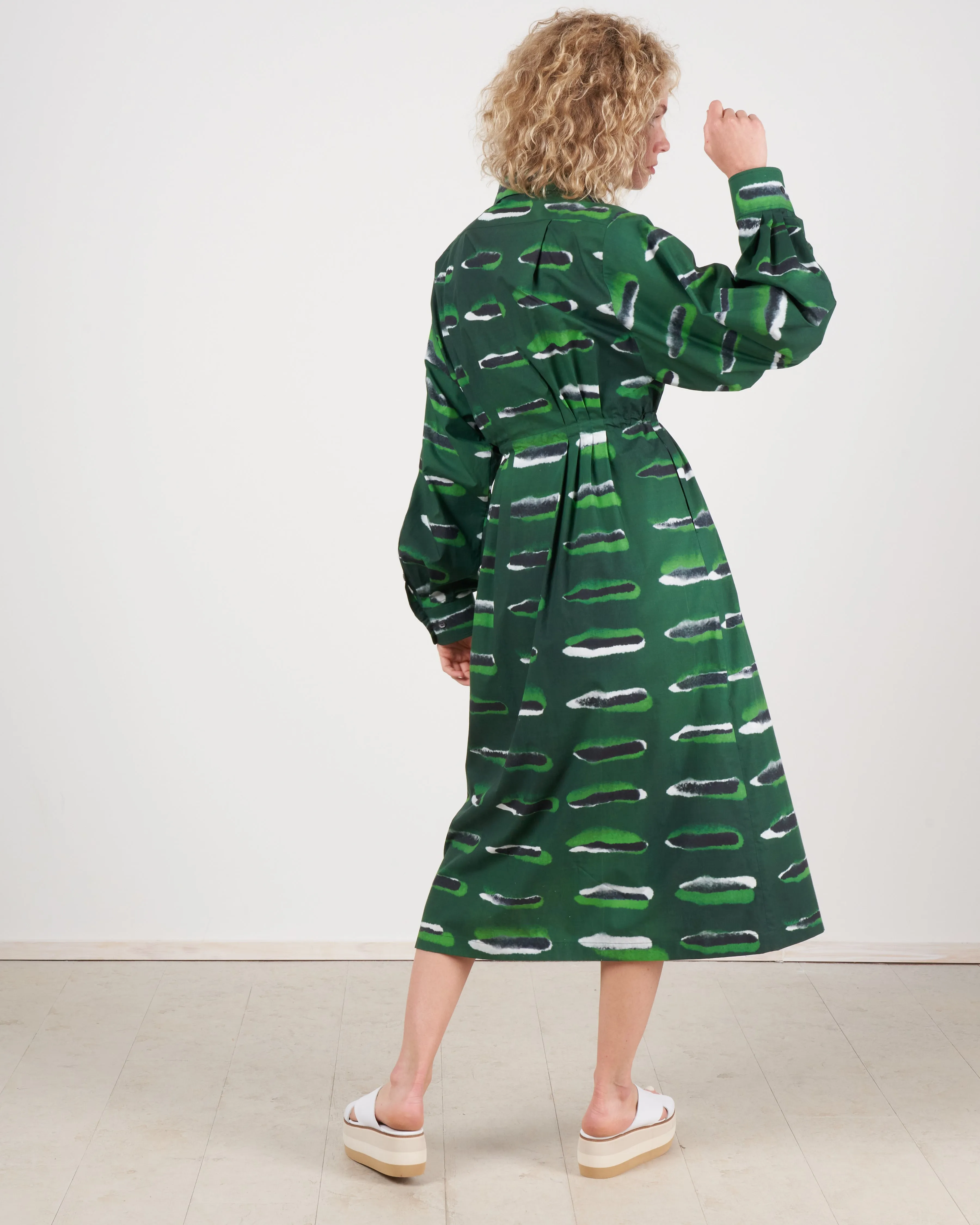 darlo dress - green 604