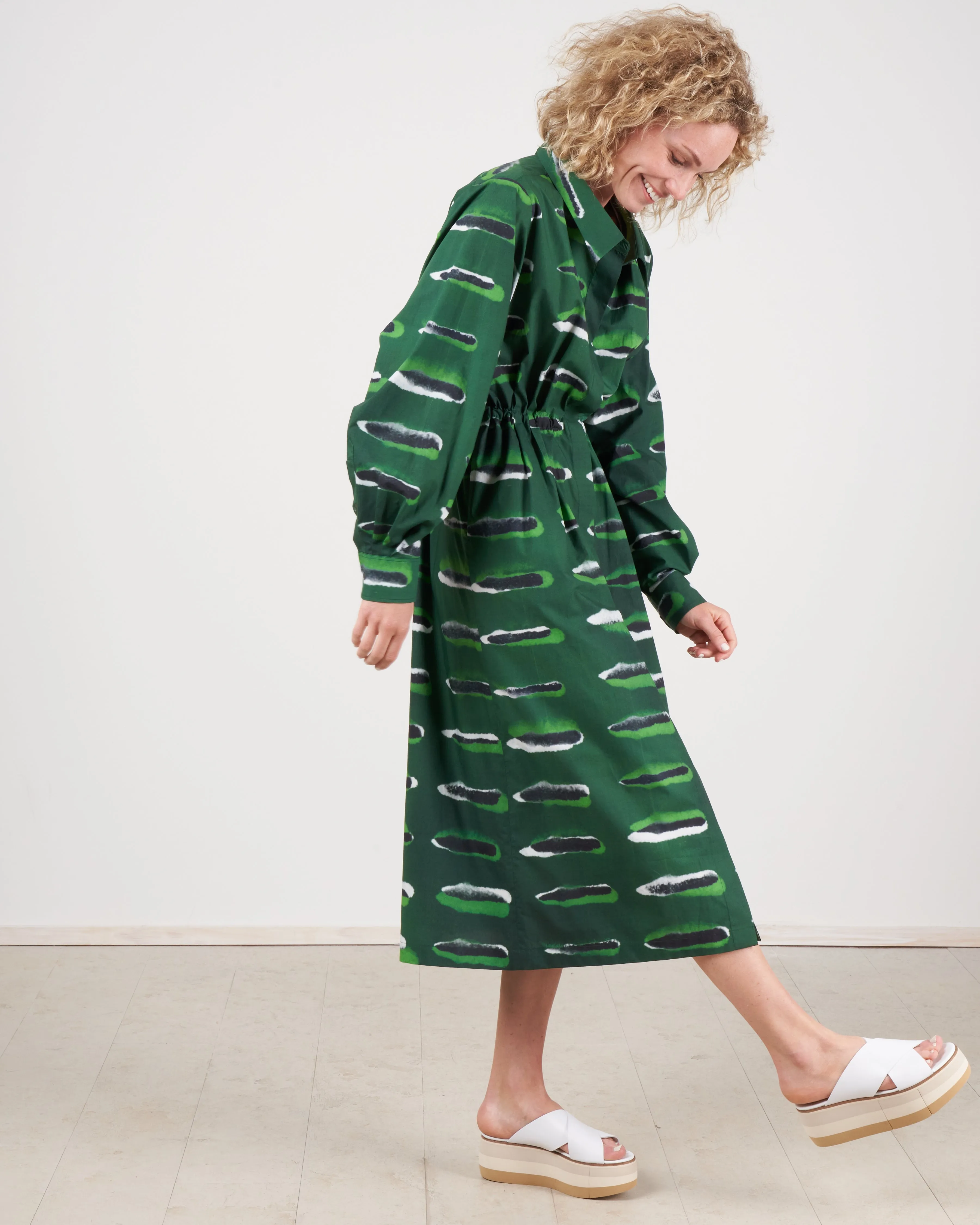 darlo dress - green 604
